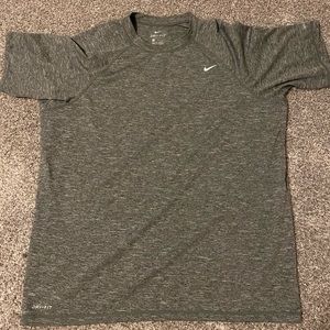 Grey Nike Dri Fit shirt XL